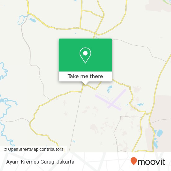 Ayam Kremes Curug map