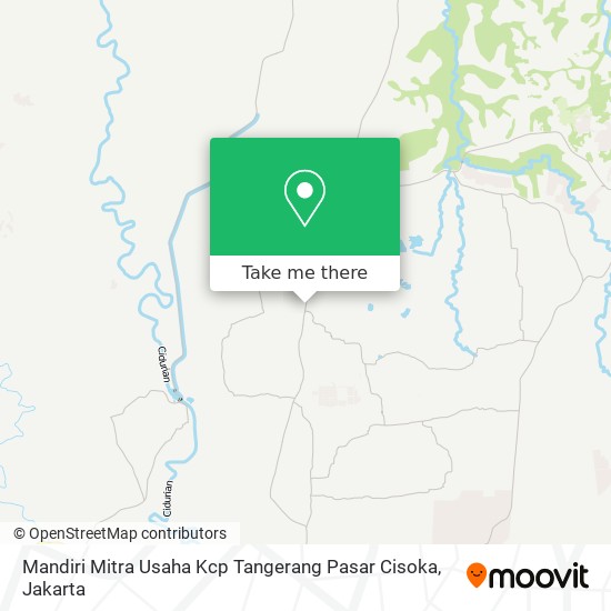 Mandiri Mitra Usaha Kcp Tangerang Pasar Cisoka map