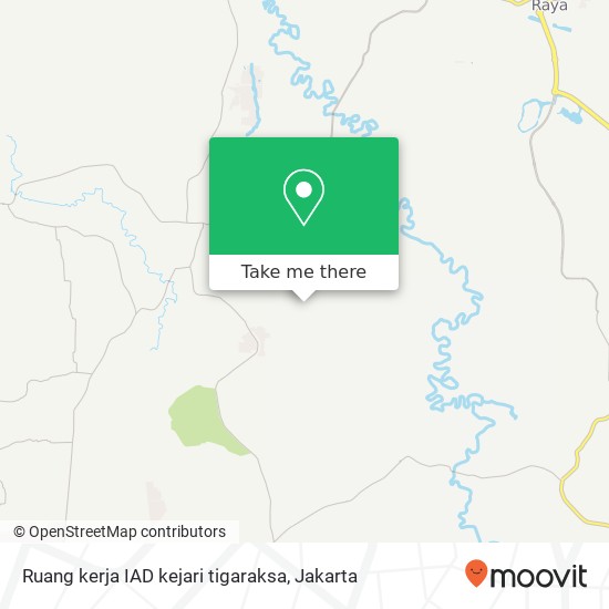 Ruang kerja IAD kejari tigaraksa map