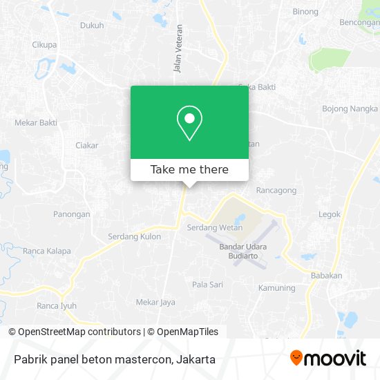Pabrik panel beton mastercon map