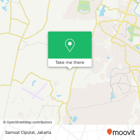 Samsat Ciputat map