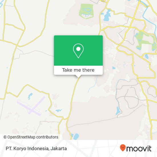 PT. Koryo Indonesia map