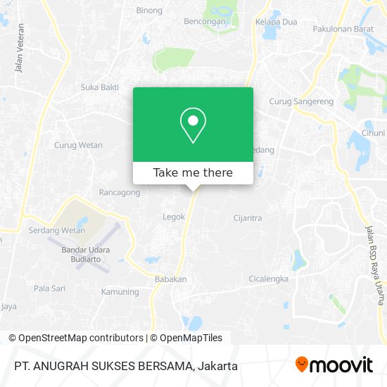 PT. ANUGRAH SUKSES BERSAMA map