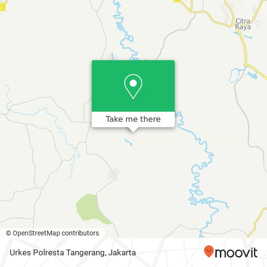 Urkes Polresta Tangerang map