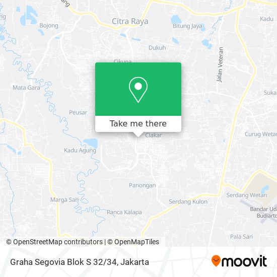 Graha Segovia Blok S 32/34 map