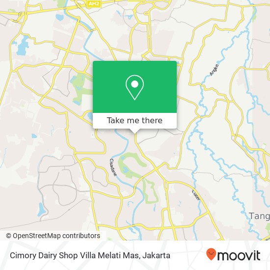 Cimory Dairy Shop Villa Melati Mas map