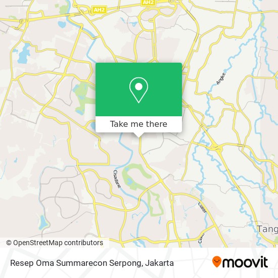 Resep Oma Summarecon Serpong map