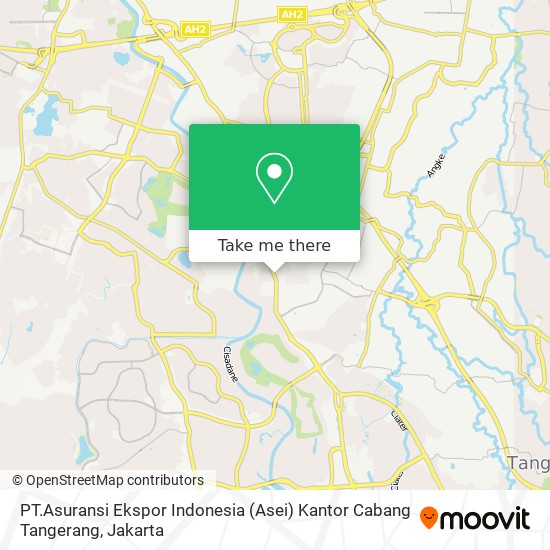 PT.Asuransi Ekspor Indonesia (Asei) Kantor Cabang Tangerang map
