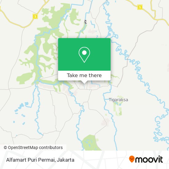 Alfamart Puri Permai map