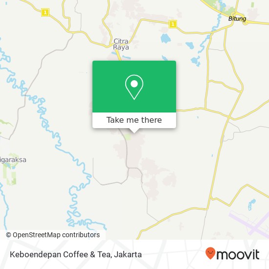 Keboendepan Coffee & Tea map