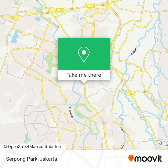 Serpong Park map