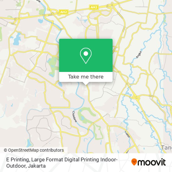 E Printing, Large Format Digital Printing Indoor-Outdoor map