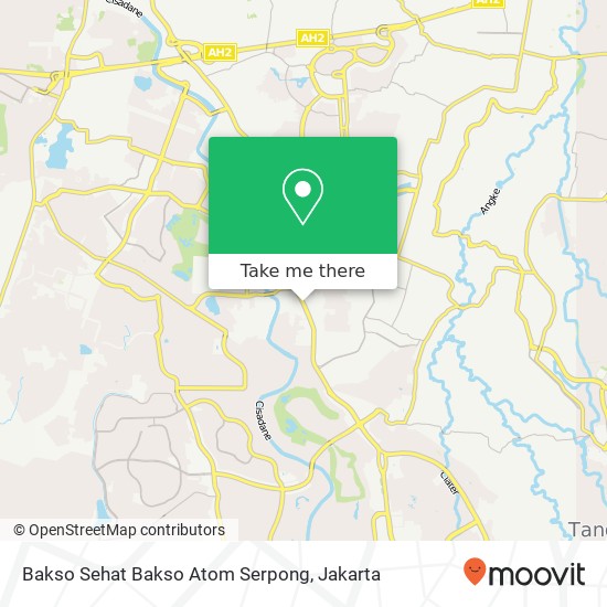 Bakso Sehat Bakso Atom Serpong map