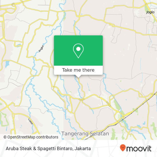 Aruba Steak & Spagetti Bintaro map