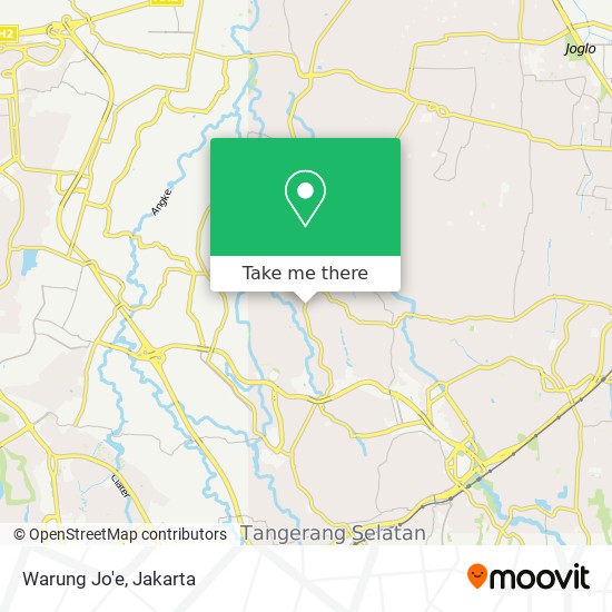 Warung Jo'e map