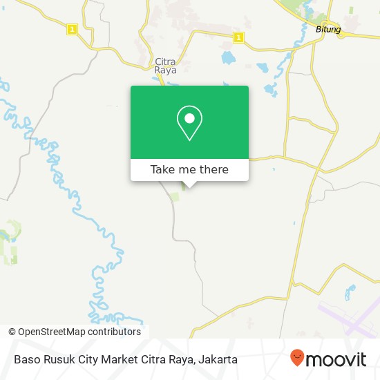 Baso Rusuk City Market Citra Raya map