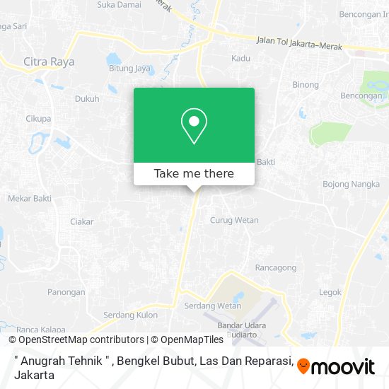 " Anugrah Tehnik " , Bengkel Bubut, Las Dan Reparasi map