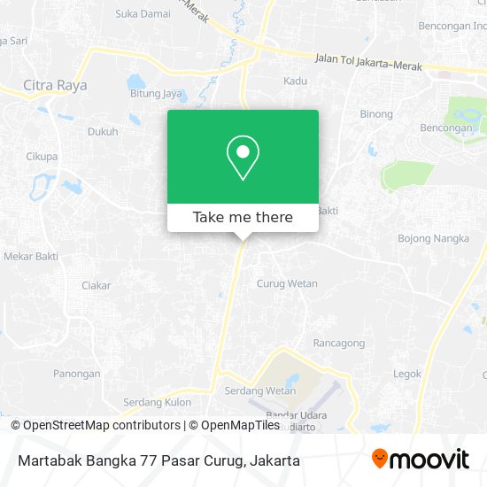 Martabak Bangka 77 Pasar Curug map