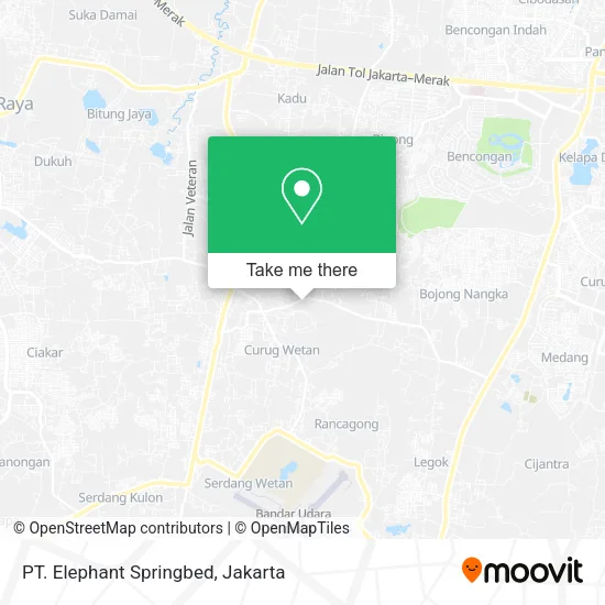 PT. Elephant Springbed map