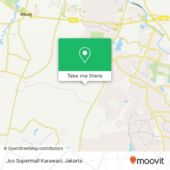 Jco Supermall Karawaci map