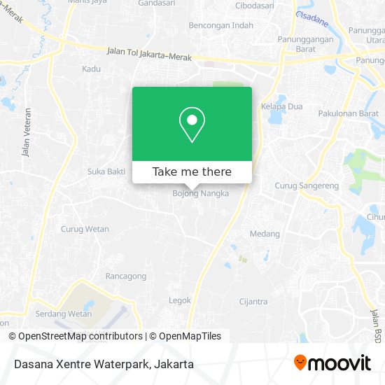 Dasana Xentre Waterpark map