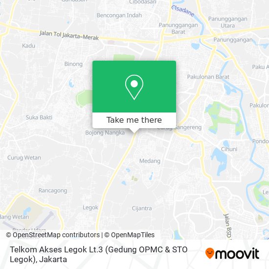 Telkom Akses Legok Lt.3 (Gedung OPMC & STO Legok) map