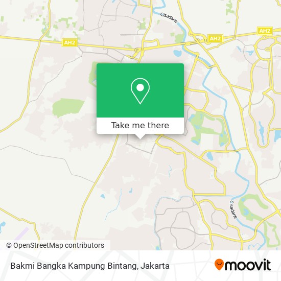 Bakmi Bangka Kampung Bintang map