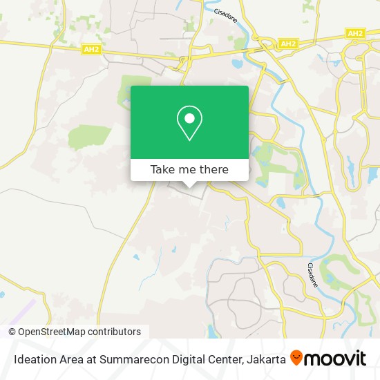 Ideation Area at Summarecon Digital Center map