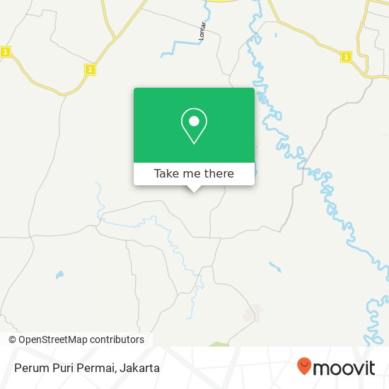 Perum Puri Permai map