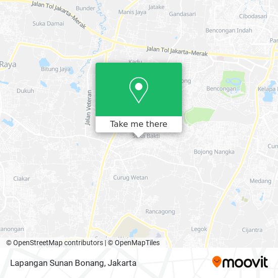 Lapangan Sunan Bonang map