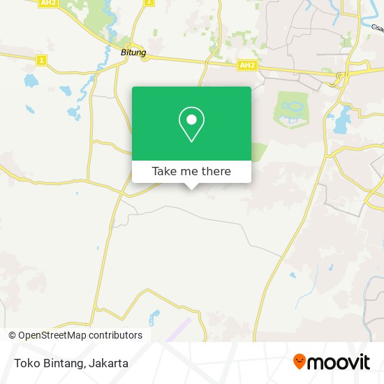 Toko Bintang map