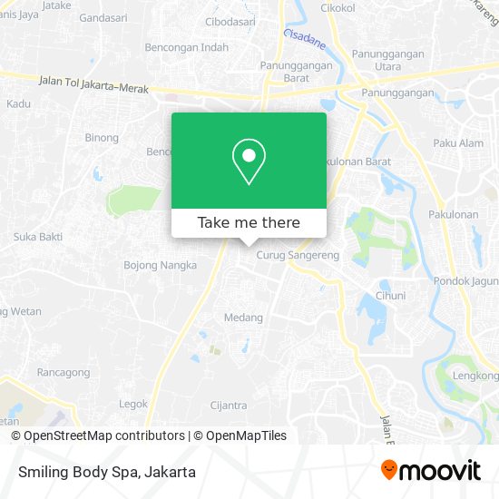 Smiling Body Spa map