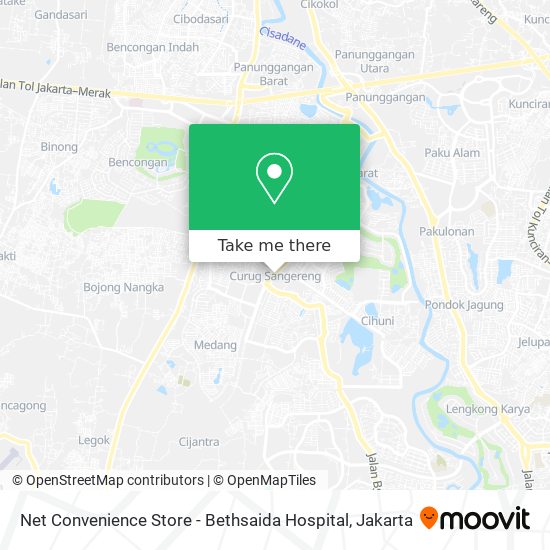 Net Convenience Store - Bethsaida Hospital map
