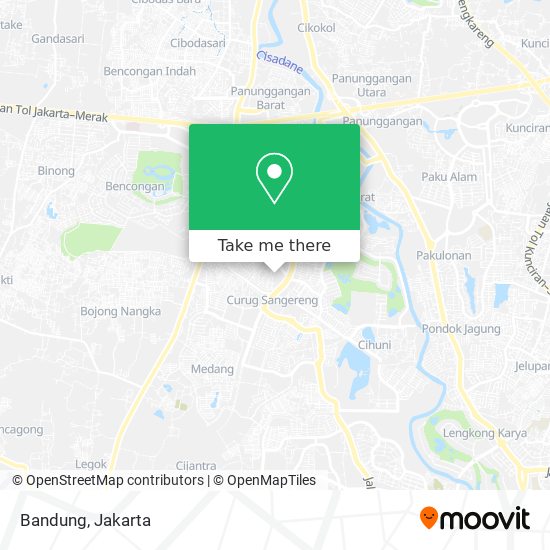 Bandung map