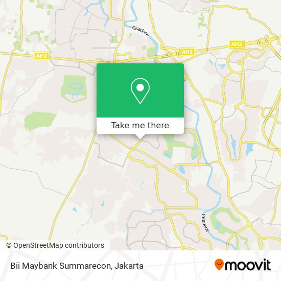 Bii Maybank Summarecon map