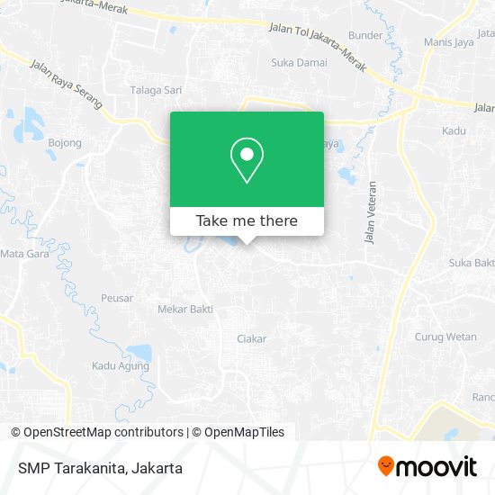 SMP Tarakanita map