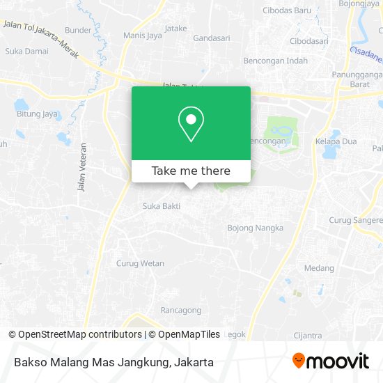 Bakso Malang Mas Jangkung map