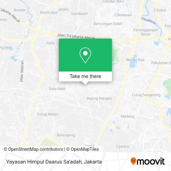 Yayasan Himpul Daarus Sa'adah map