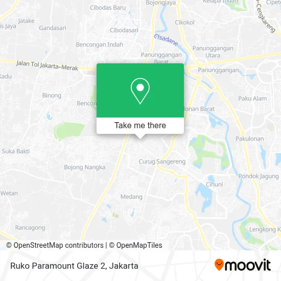 Ruko Paramount Glaze 2 map