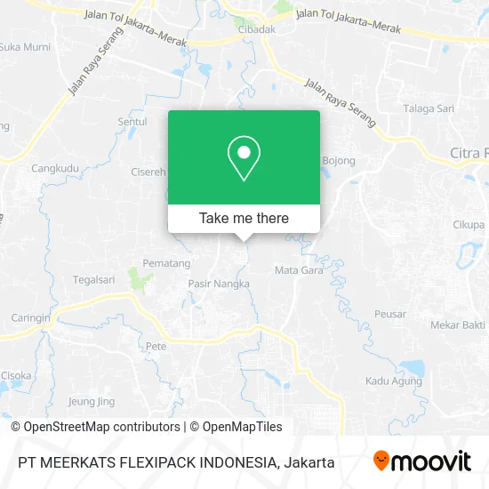 PT MEERKATS FLEXIPACK INDONESIA map