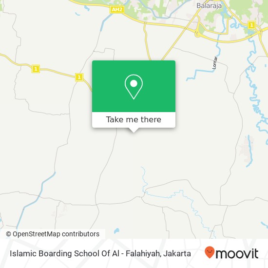 Islamic Boarding School Of Al - Falahiyah map