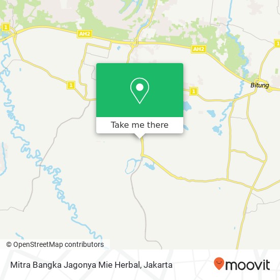 Mitra Bangka Jagonya Mie Herbal map