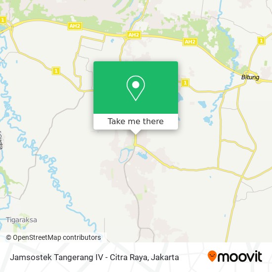 Jamsostek Tangerang IV - Citra Raya map