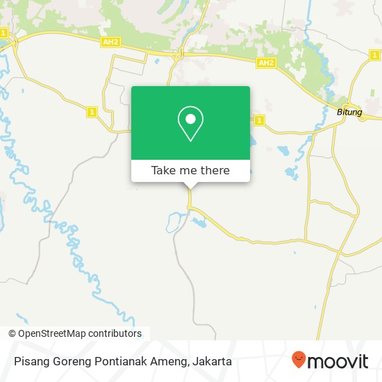 Pisang Goreng Pontianak Ameng map