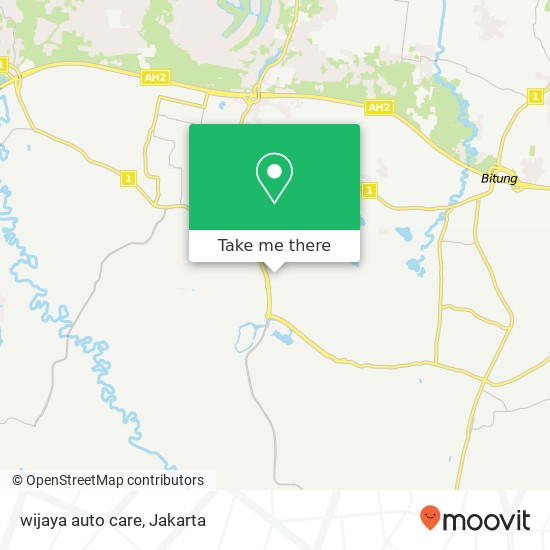 wijaya auto care map