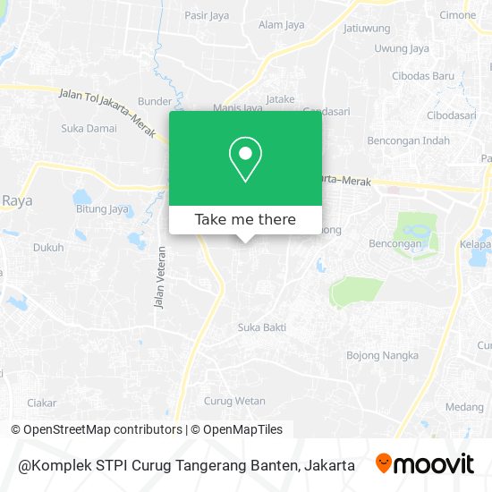 @Komplek STPI Curug Tangerang Banten map