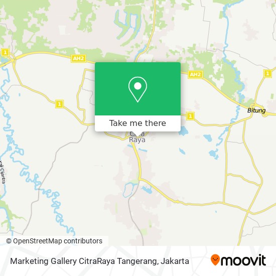 Marketing Gallery CitraRaya Tangerang map