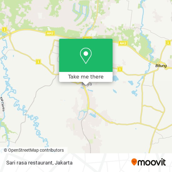 Sari rasa restaurant map
