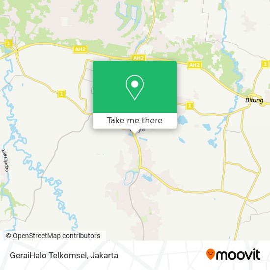 GeraiHalo Telkomsel map