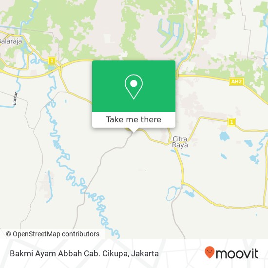 Bakmi Ayam Abbah Cab. Cikupa map